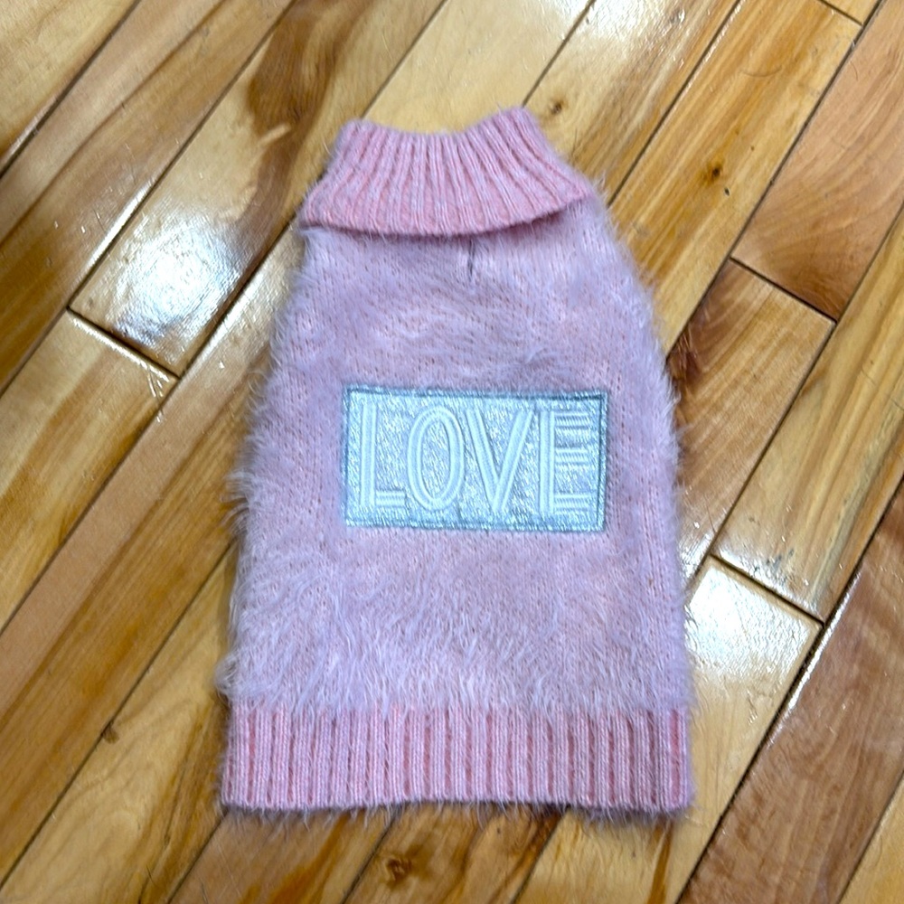 Coco Lane Couture angora like sweater for your dog XS